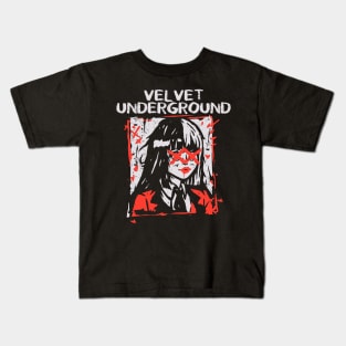 velvet  gen z Kids T-Shirt